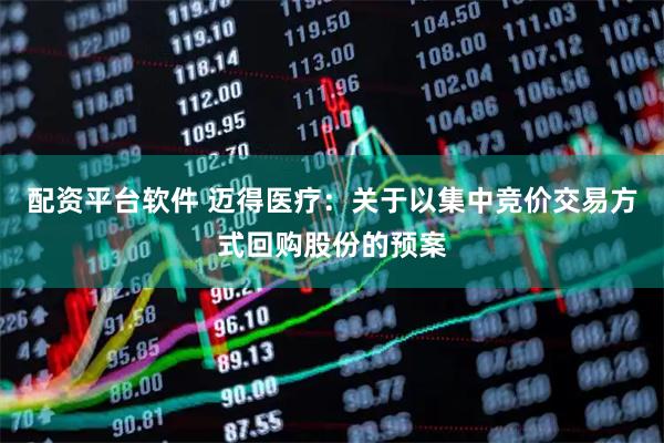 配资平台软件 迈得医疗：关于以集中竞价交易方式回购股份的预案